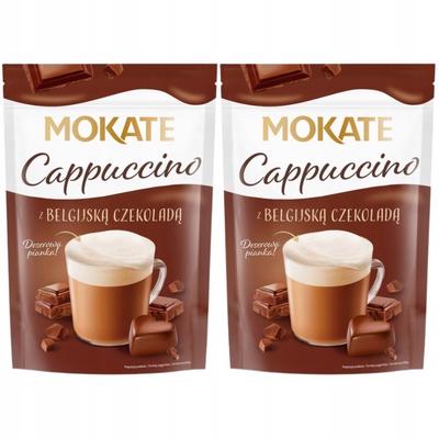 Mokate Cappuccino with Belgian Chocolate 110 G X 2 Pieces