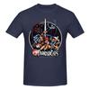 Piece Warriors Group Novelty  Cotton TShirt ThunderCats s Vintage Cartoon Tees Tops For Unisex