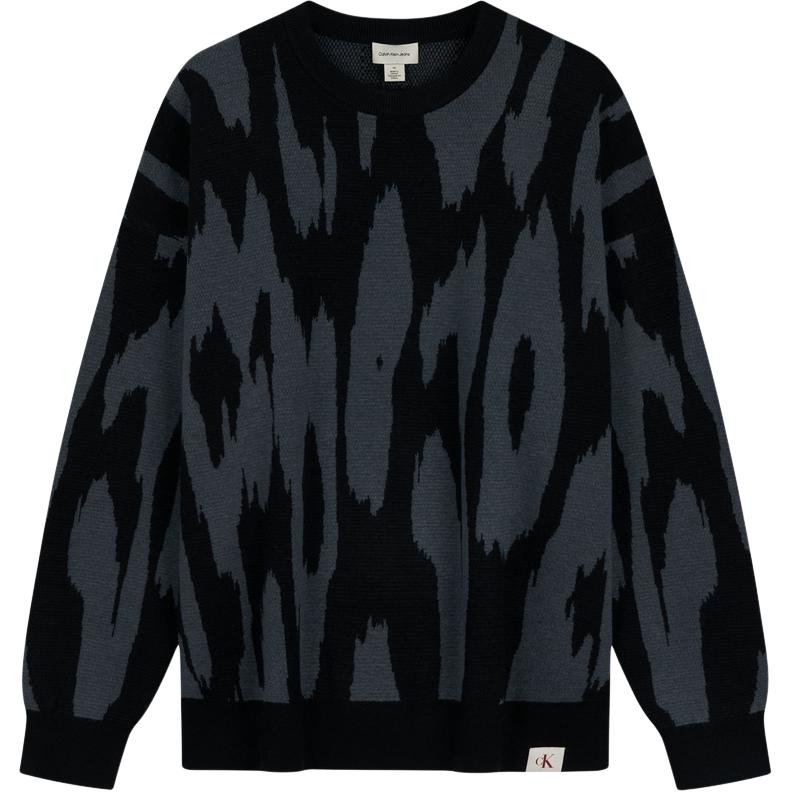 

Calvin Klein Американский трендовый стиль Свитер крупной вязки Мужской свитер 4RD310G M