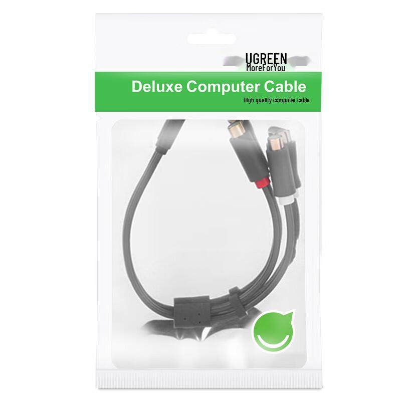 UGREEN 3.5mm Male to 2RCA Female Audio Adapter