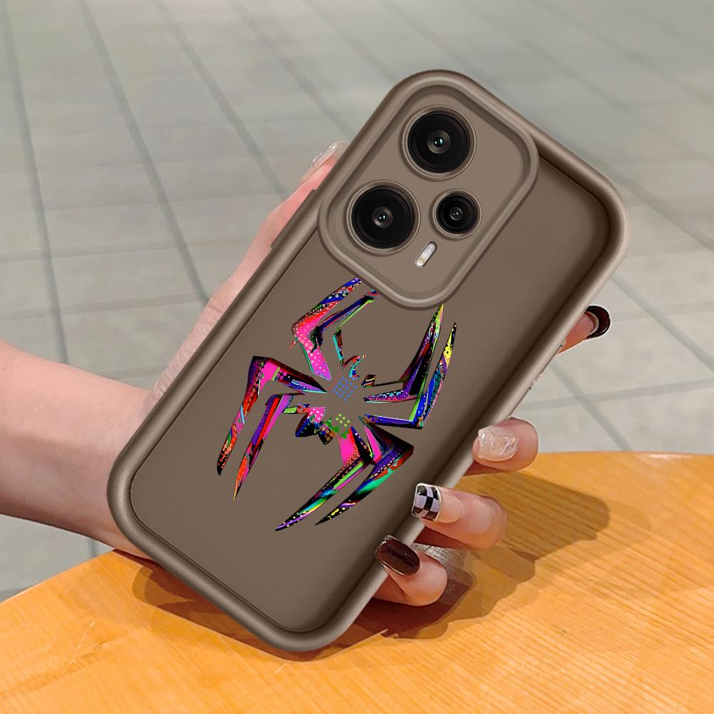 

Мягкий силиконовый квадратный чехол с рисунком лестницы для телефона, полное покрытие, противоударный защитный резиновый чехол для камеры для Xiaomi Redmi Redmi K50I коричневый