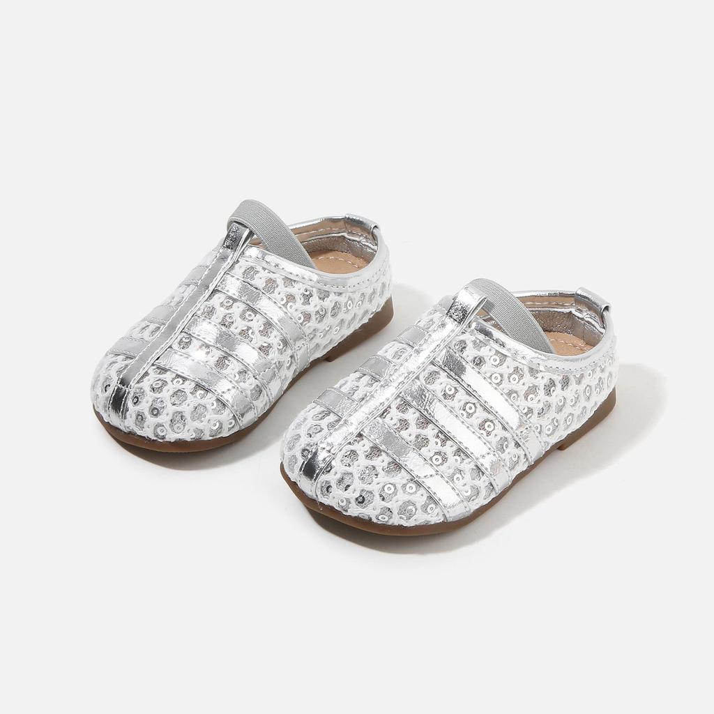 2026 Neuer Stil Geflochtene Lederslipper für Mädchen für Kleinkinder - Vielseitige Frühjahrs-Laufschuhe