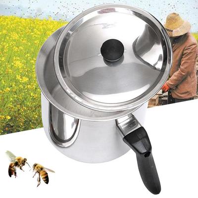 Bienenwachs-Wachskessel, Honig, Imkerei-Werkzeuge, Edelstahl und kochender Wachstopf, Bienenwachs-Wachs-Kessel für Imkereibedarf