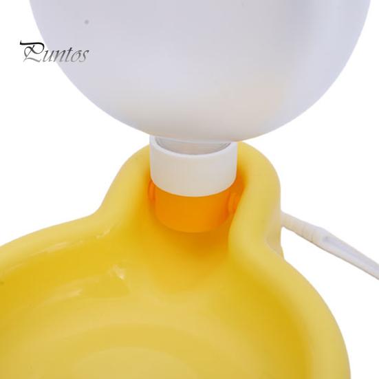 Sticlă de apă pentru animale de companie de 350 ml/500 ml. Hrănitor portabil de apă pentru câini, rezistent la scurgeri, cu bol pentru călătorie, drumeții, camping