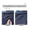 Seat Memory Button Switch Cover Trim Carbon Fiber For Maserati Ghibli 11-17