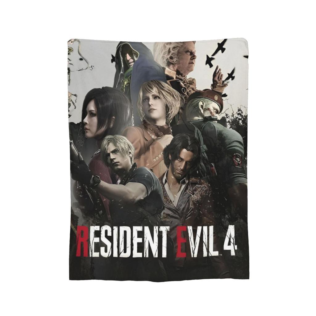 Residents Evils 9 Blanket Flannel All Season Portable Super Warm Throw Blanket for Sofa Car Bedspreads