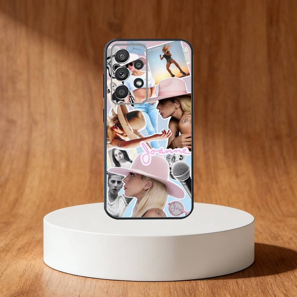 Singer lady gaga Phone Case For Samsung S25,S24,S21,S22,S23,S30,Ultra,S20,Plus,Fe,Note,10,9,5G Black Cover