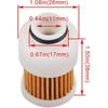Fuel Filte Fit For Outboard 75/80/90/100 HP 8M0149607 18-7979 35-8M0168897