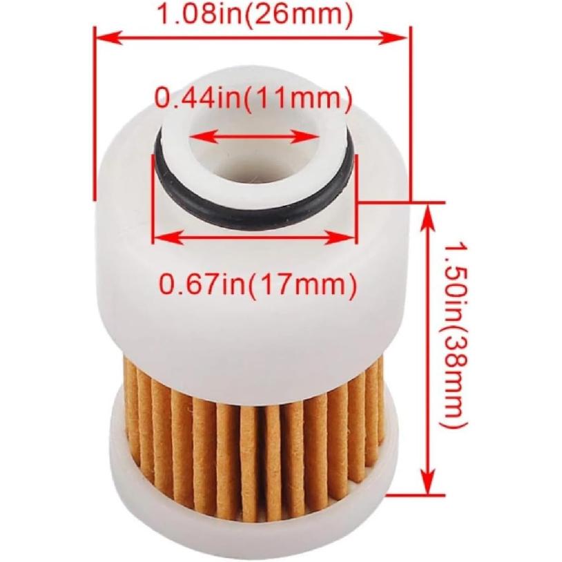 Fuel Filte Fit For Outboard 75/80/90/100 HP 8M0149607 18-7979 35-8M0168897