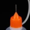 1 Set Klarplastik-Squeeze-Flaschen mit Nadelspitze und sicheren Deckeln für Klebstoff, Bastelmaterialien, Gewürze und Flüssigkeitsaufbewahrung