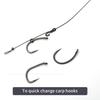 20pcs Carp Fishing Accessories Kit Hook Clip Kicker XL To Quick Change Carp Hooks For Carp Fishing Terminal Tackle