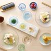 Toyo Sasaki Glass Iro Shizuku Small Plate, Made In Japan, Glass Plate, Round Plate, Side Plate, Dish, Tableware, WA333