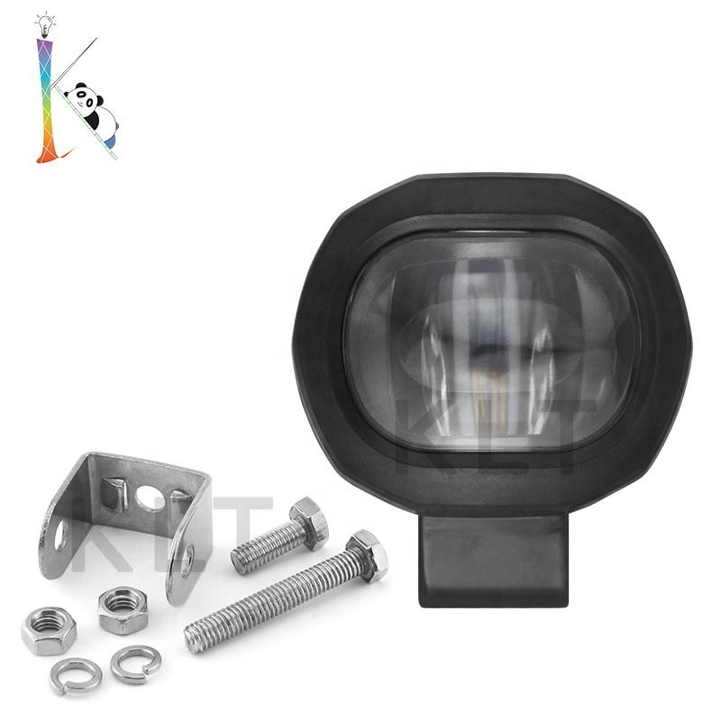 

12 В лазер Красная зона Опасная зона Предупреждающая рабочая лампа Мини Светодиодный вилочный погрузчик Синий свет безопасности для