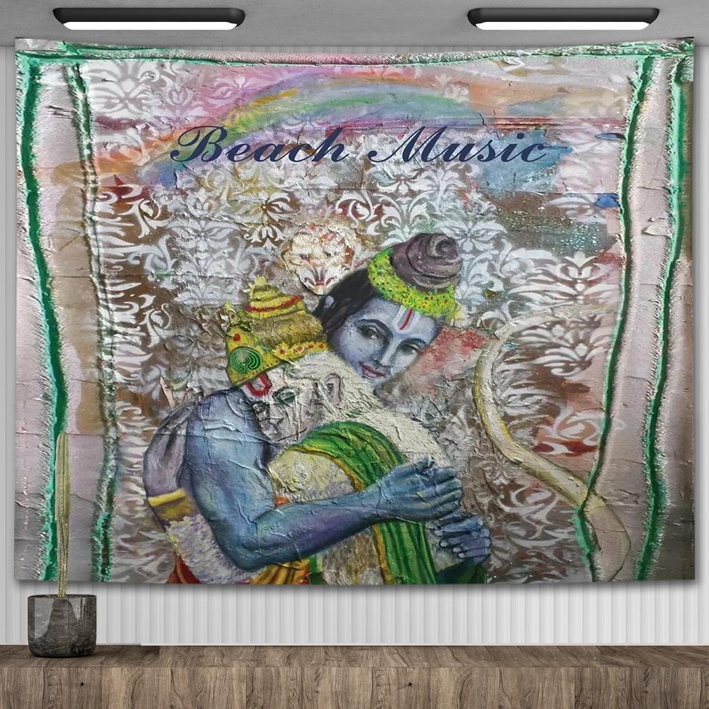 Alex G Trick Album Cover Tapestry Wall Art Posters Aesthetic Bedroom Decorative Print Tapestrys Macrame Farbic Tapestry For Room