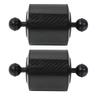 XT-XINTE Underwater Diving Tray Carbon Fiber Float Buoyancy Aquatic Arm D80mm Dual Ball Floating Arm Diving Camera