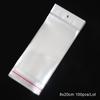 100Pcs Sealable Plastic Transparent Small Packaging Bag For Jewelry