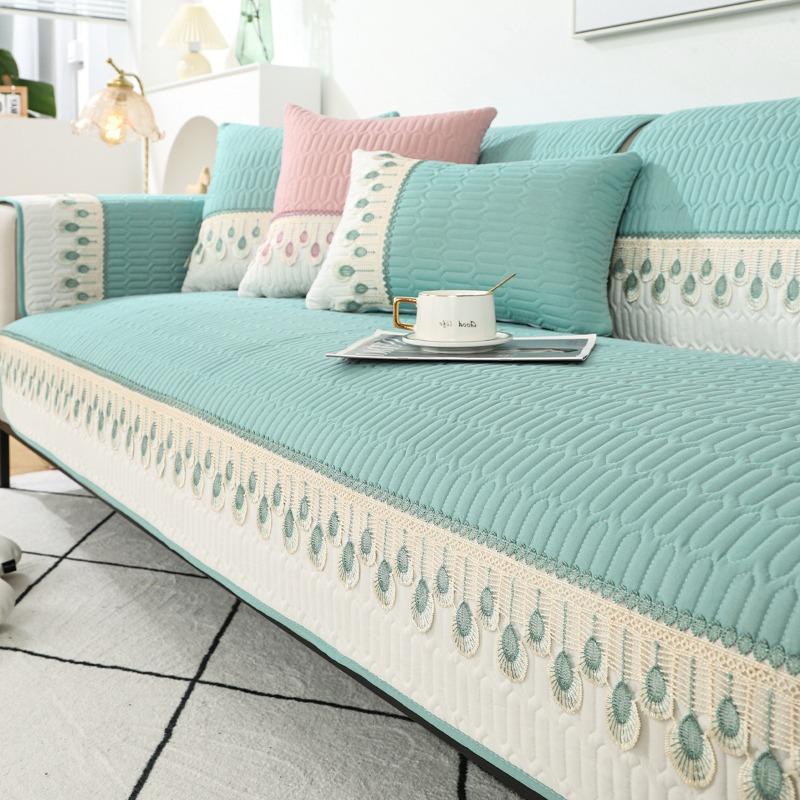 Chenier sofa cushion non-slip, anti-cat scratch and dirt-resistant sofa cover, back towel, seat cushion