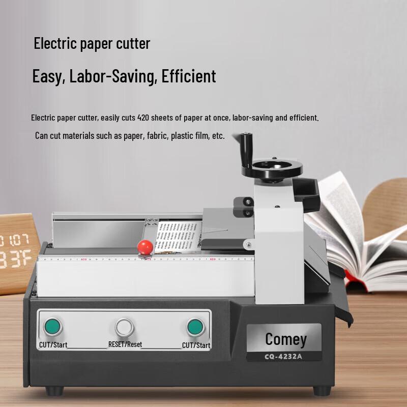 Keli CQ-4232A Electric Desktop Paper Cutter CN plug (adapter included)