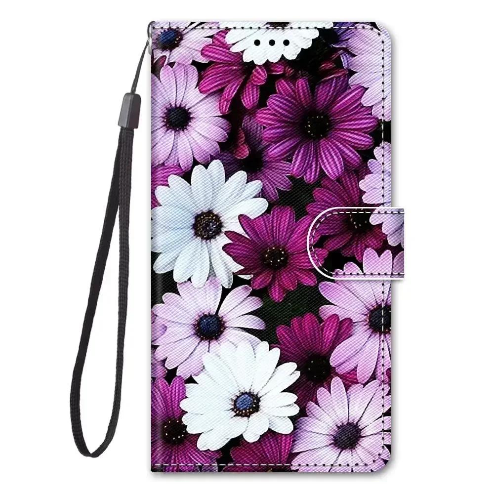 Fashion Leather Flip Case For Xiaomi 13T 12T Pro Redmi Note 13 Pro Plus 12 12S 12R Butterfly Personalized Painted Wallet Cover
