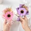 2 st Minisolsickebukett Doftande Konstgjorda Tvålblommor Födelsedag Alla Hjärtans Dag Gåvor till Kvinnor Mamma Hustru Flickvän Hennes