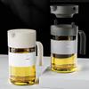 Heat-Resistant Drip-Free Oil Dispenser Borosilicate Glass Dual-Use Vinegar Dispenser 550ml Automatic Seal Oil Can Cooking Oil