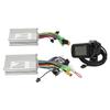 Elektrofahrrad Bürstenloser Controller Kit 24V 36V 48V 500W 25A Lithium Batterie Dual Drive Bürstenloser Motor Controller