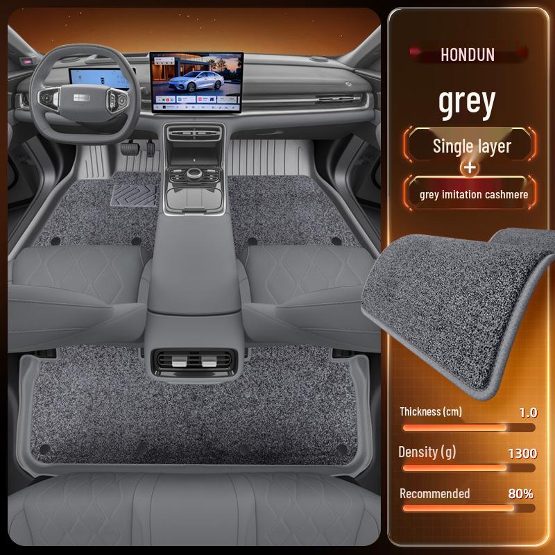 Floor Mats for Geely Galaxy A7 (2025) - TPE Car Interior Modification Accessory