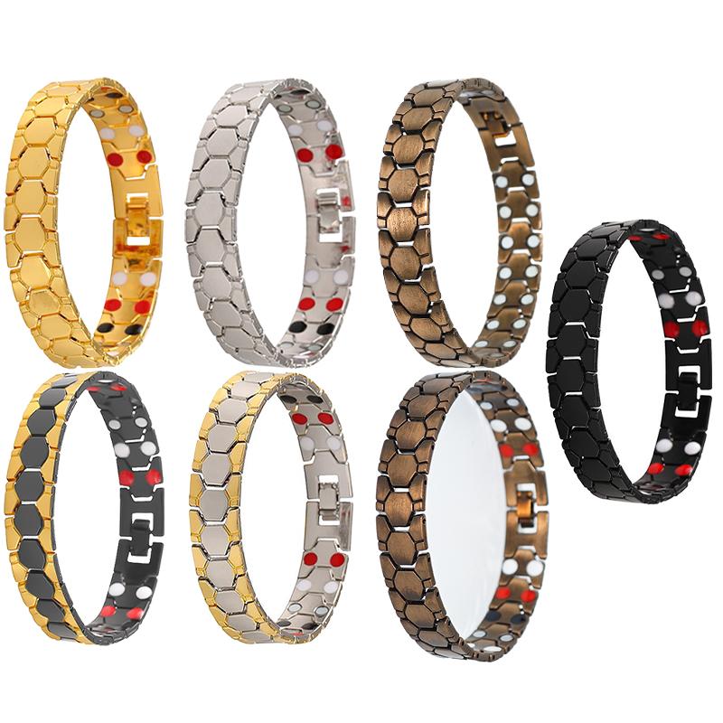 High-end Niche High-end Domineering Alloy Magnet Bracelet Men's Fashion Trend Jewelry