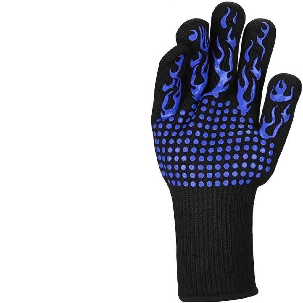 Universal Size Cooking Gloves, Heat-resistant and Non Slip Microwave Oven Baking Gloves
