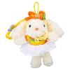 Cute Cartoon Plush Doll Pendant Fluffy Animal Dressing Rabbit Keychain Soft Plush Toy Stuffed Plush Rope Buckle Doll Accessories