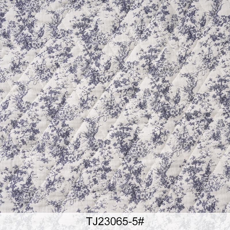 Thickened Pure Cotton Crepe Quilted Cotton Fabric Double-layer Gauze Printing for Children's Clothing Coat DIY Sewing Fabrics