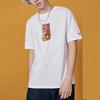 Li-Ning Nezha Theme Retro Short Sleeve Cultural Shirt Men Tops White AHSQ185-1