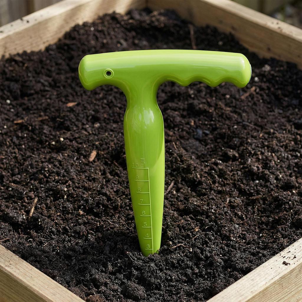 Dibbler Gardening Tool Hole Punch Hand Sow Dibbler Seedling Transplanter Perforator Seeder Fleshy Plants Cutter Garden Supplie