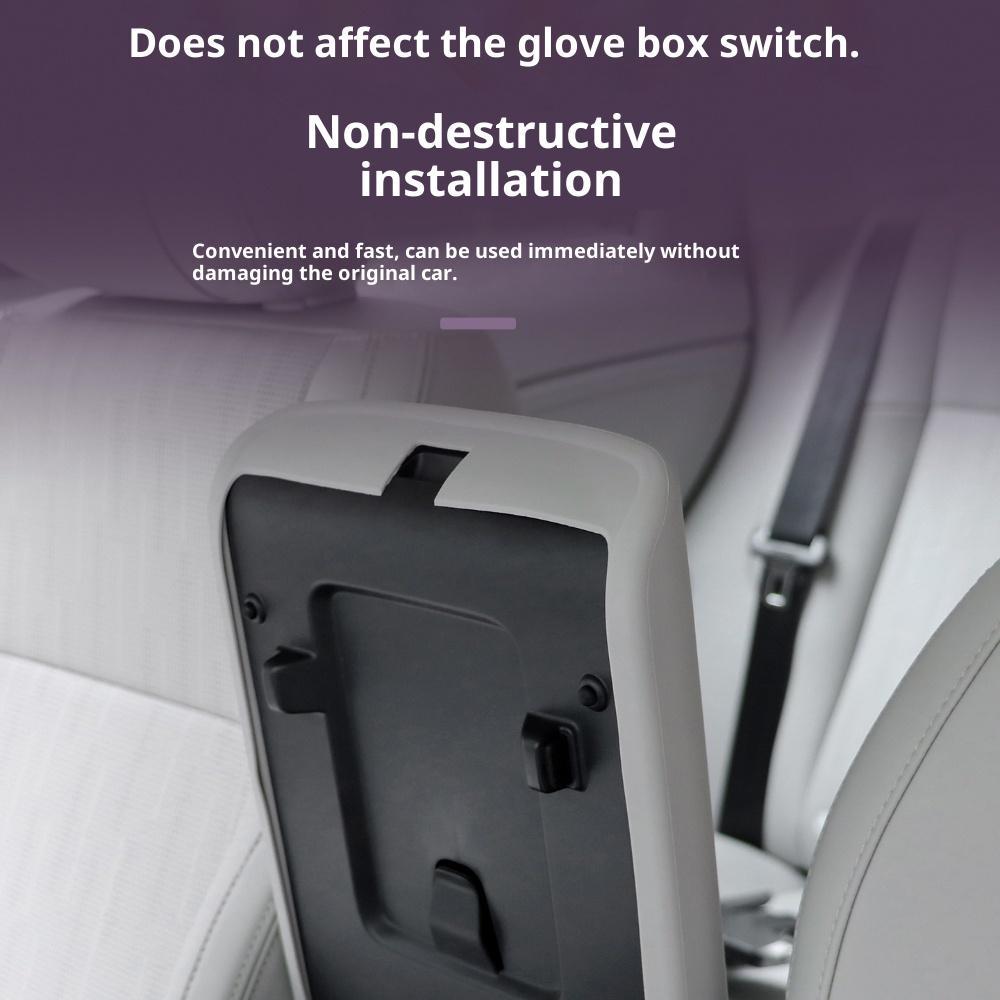 For Leapmotor B01/B10 Interior Decoration Modification Armrest Box Protective Cover Silicone Protective Sleeve