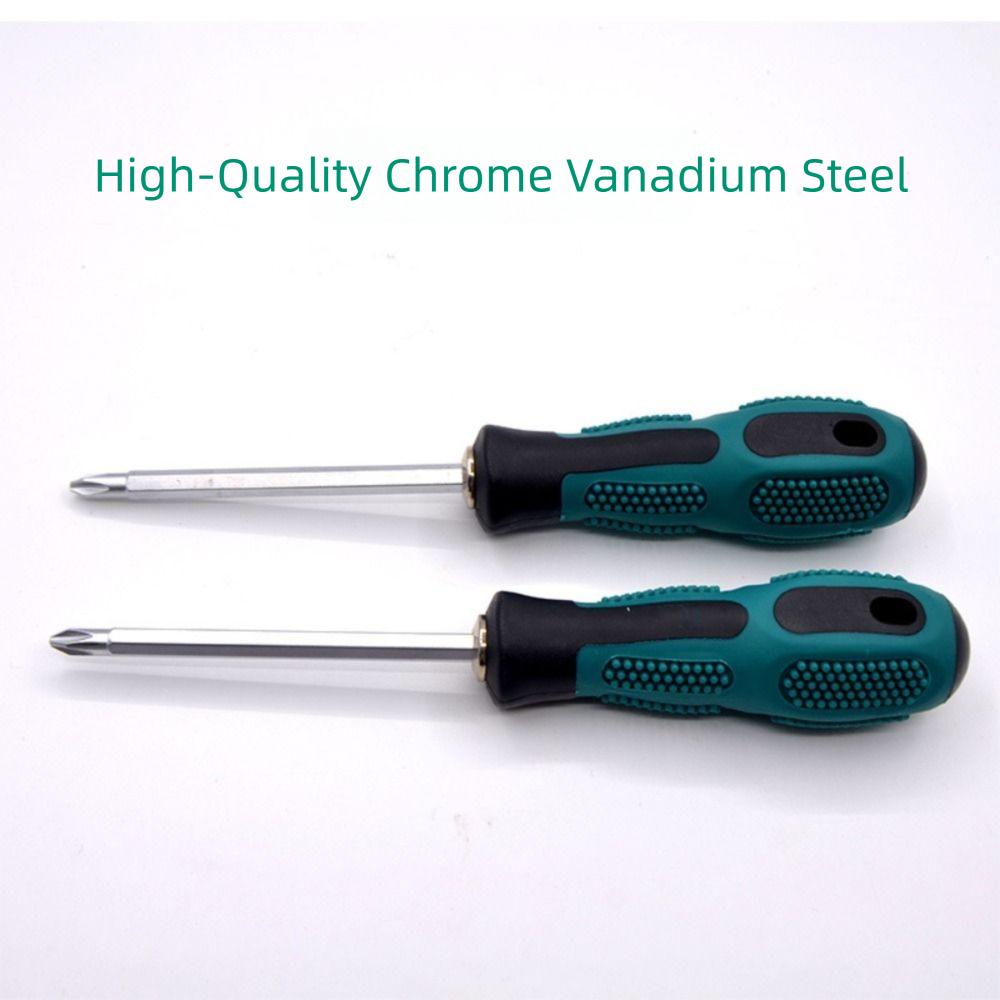 Cross/Straight Type Double-Use Screwdriver Handle Bolt Driver Screwdrivers  Household