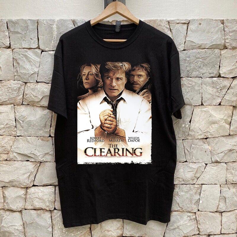 THE CLEARING - Robert Redford BLACK COTTON T Shirt Unisex T-Shirt XXXL