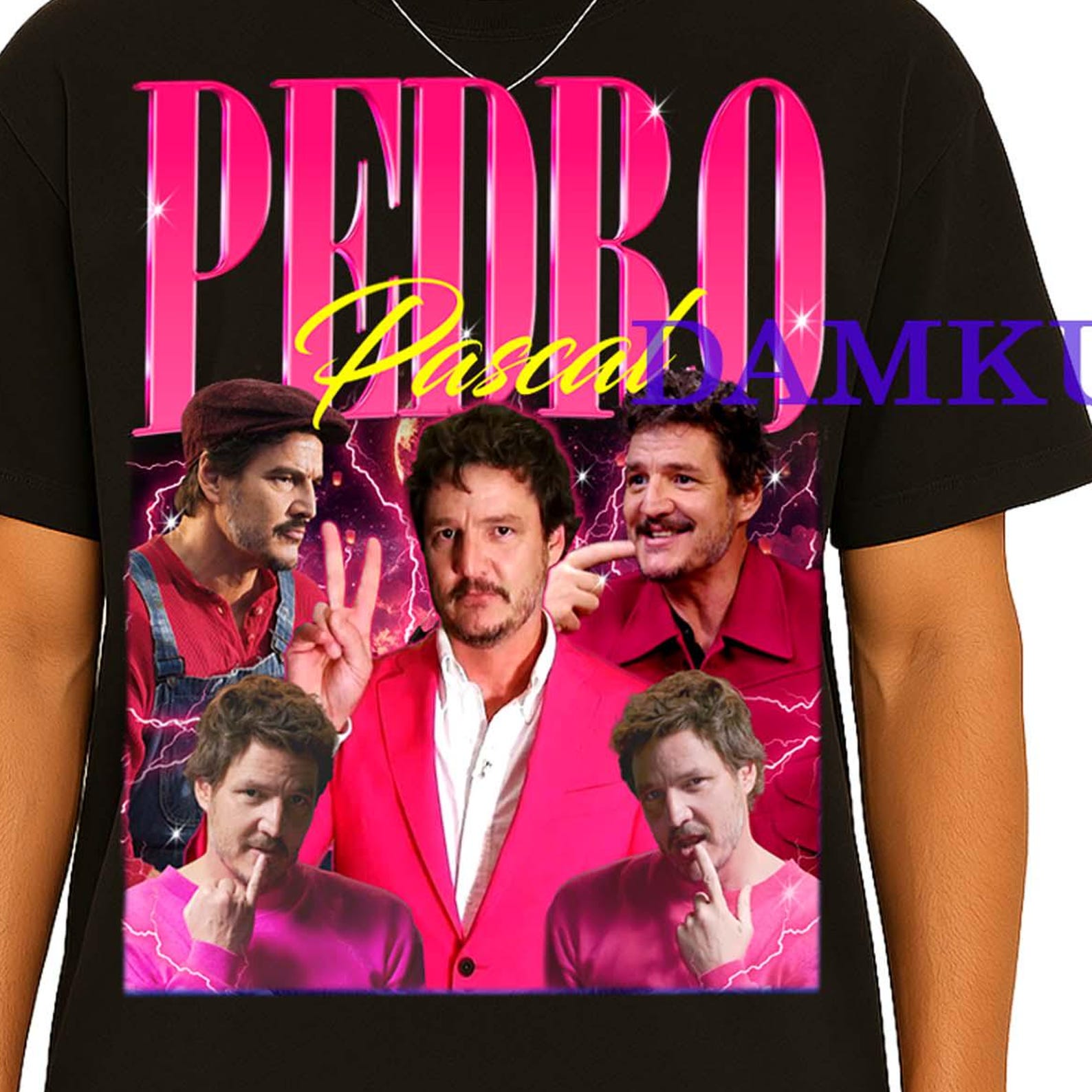 Pedro Pascal Shirt, Pedro Pascal Fan T-Shirt, Actor Pedro Pascal Tee, Pedro Pascal Fans Gift, Pedro Retro Tees, Pedro Pascal Vintage TShirt S
