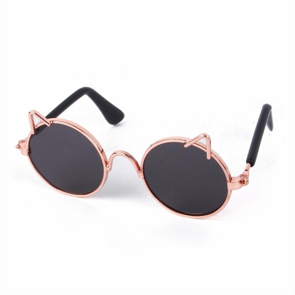 UV Protection Cat Sunglasses Vintage Dog Glasses Cute Pet Sunglasses  Pet Accessories