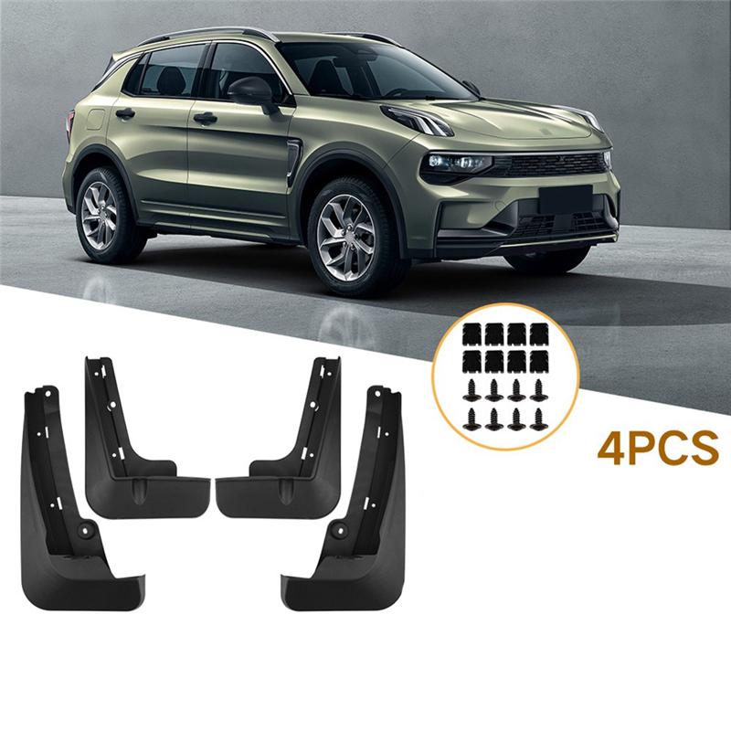 M63K-Car Mudguards For LYNK&CO 01 2024 Front Rear Mud Flaps Guards Splash Fender Car Exterior Parts