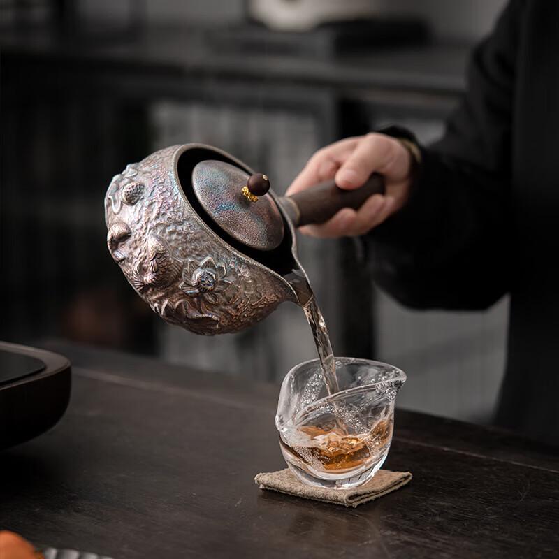 Sushih Ceramic Gilt Silver Teapot by Master Zheng Wenqiang