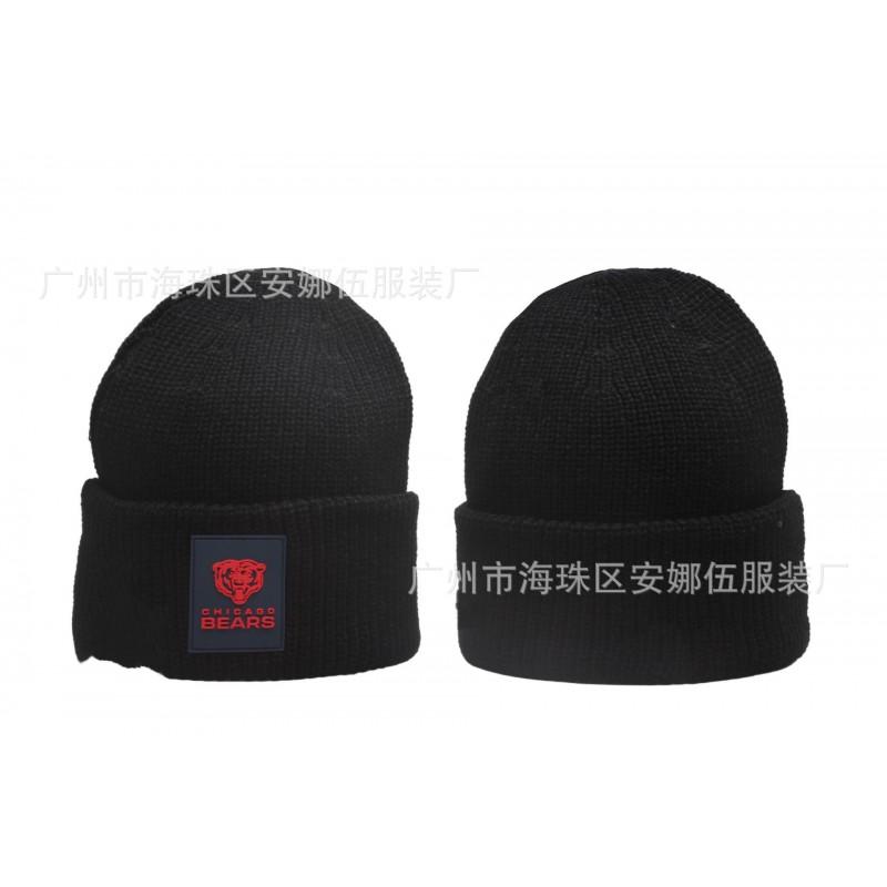 2026 Winter Chicago Bears Knit Hat Embroidered Warm Beanie Men Women Sports Team Cap