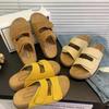 Toast retro slippers women's new cool slippers women's summer outer beach sandals