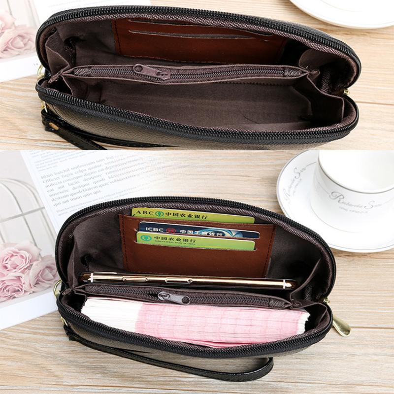 Women's Large-Capacity Shell Bag - Long Wallet, Clutch Purse, Coin Pouch & Card Holder