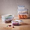 LOCK&LOCK Plastic Airtight Food Storage Container 4-Piece Set