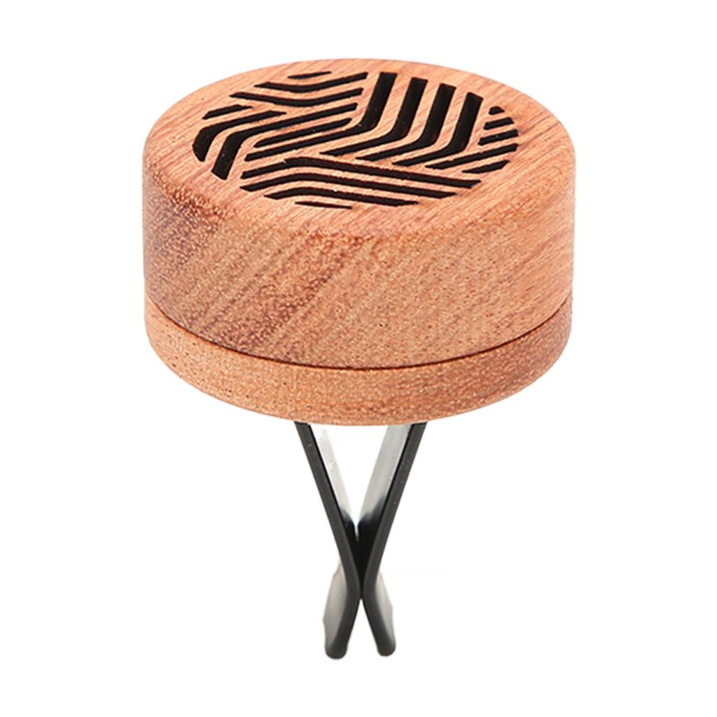Car Essential Oil Diffusers Rosewood Fragrance Portable Mini Car Wood Diffuser with Volcanic Rock for Car Air Outlet