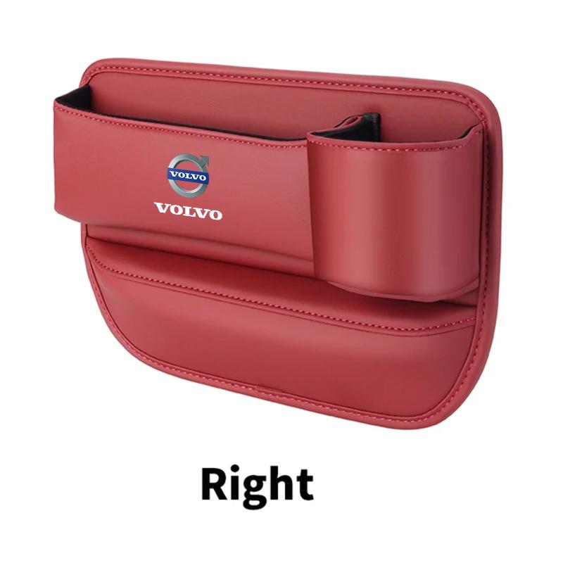 Zpebr9 Car Seat Gap Crevice Storage Box Cup Holder Accessories For Volvo XC90 XC60 V50 S60 V70 V60 V40 S90 Olestar AWD XC40 S80 T6 V90