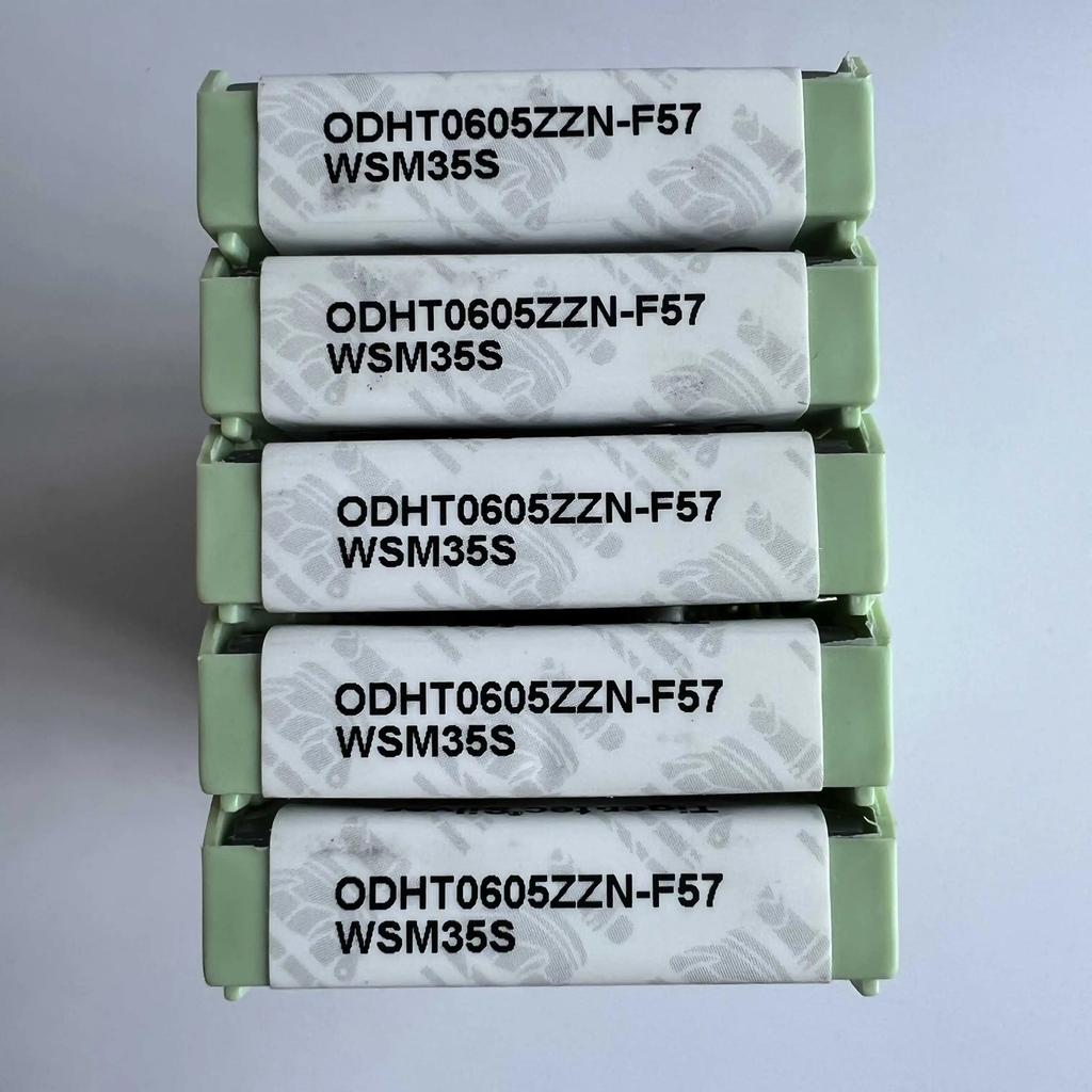 Original / ODHT0605ZZN-F57 WSM35S / Industrial indexable Carbide Inserts 10 Pcs