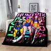 Starlit Harmony Blanket Ultra-Soft Perfect for Bed Couch Office Chair All-Season Use Digital Print Birthday Christmas Gift Blanket
