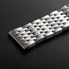 Stainless Steel Watchband Premium Bracelet Straps 18mm 20mm 22mm Universal Metal Watch Band Folding Buckle for Seiko for Rolex
