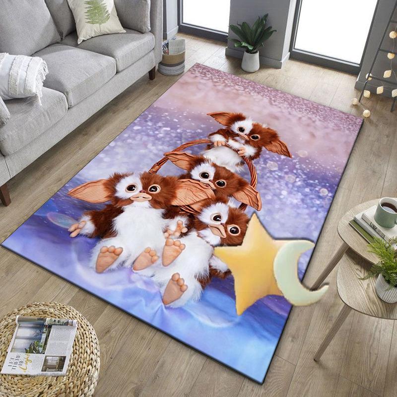 Mysterious Little Monster Office Rug Chair Mat, Game Carpet, Suitable for Front Door, Bedroom, Living Room, Desk, Holiday Gift